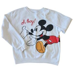DISNEY MICKEY MOUSE womans crewneck sweatshirt size XL